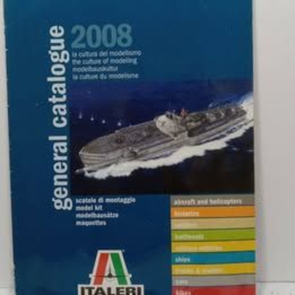 Italeri 2008 General Catalogue Model Kit Guide